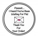 30 Thank You For Your Order 1.5 Inch Labels Round Stickers