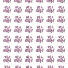 48 Its A Girl Envelope Seals Labels Stickers 1.2" Round .