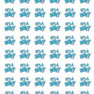 48 Its A Boy Envelope Seals Labels Stickers 1.2" Round .