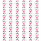 48 Thank You Pig Envelope Seals Labels Stickers 1.2" Round