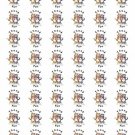 48 Thank You Cats Envelope Seals Labels Stickers 1.2" Round