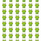 48 Cute Frog Envelope Seals Labels Stickers 1.2" Round