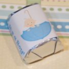 30 Baby Shower It'S A Boy Umbrella Hershey Candy Nugget Wrappers Stickers