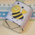 60 Baby Shower Its A Girl Bumble Bee Hershey Candy Nugget Wrappers Stickers