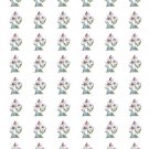 48 White Daisies Flowers Envelope Seals Labels Stickers 1.2" Round