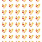 48 Farm Chicken Envelope Seals Labels Stickers 1.2" Round