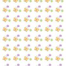 48 Spring Butterflies Envelope Seals Labels Stickers 1.2" Round