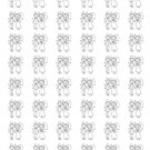 48 Bride Groom Wedding Envelope Seals Labels Stickers 1.2" Round