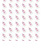 48 It'S A Girl Shower Bottle Envelope Seals Labels Stickers 1.2" Round