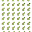 48 Cute Turtle Envelope Seals Labels Stickers 1.2" Round