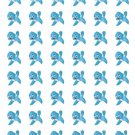 48 Cute Blue Bird Envelope Seals Labels Stickers 1.2" Round