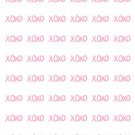 48 Xoxo Hugs Kisses Love Envelope Seals Labels Stickers 1.2" Round