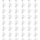 48 Dove Envelope Seals Labels Stickers 1.2" Round