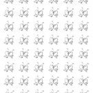 48 Love Birds Envelope Seals Labels Stickers 1.2" Round