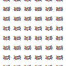 48 Thank You Flowers Envelope Seals Labels Stickers 1.2" Round