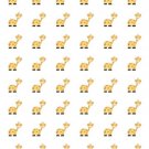 48 Baby Giraffe Envelope Seals Labels Stickers 1.2" Round