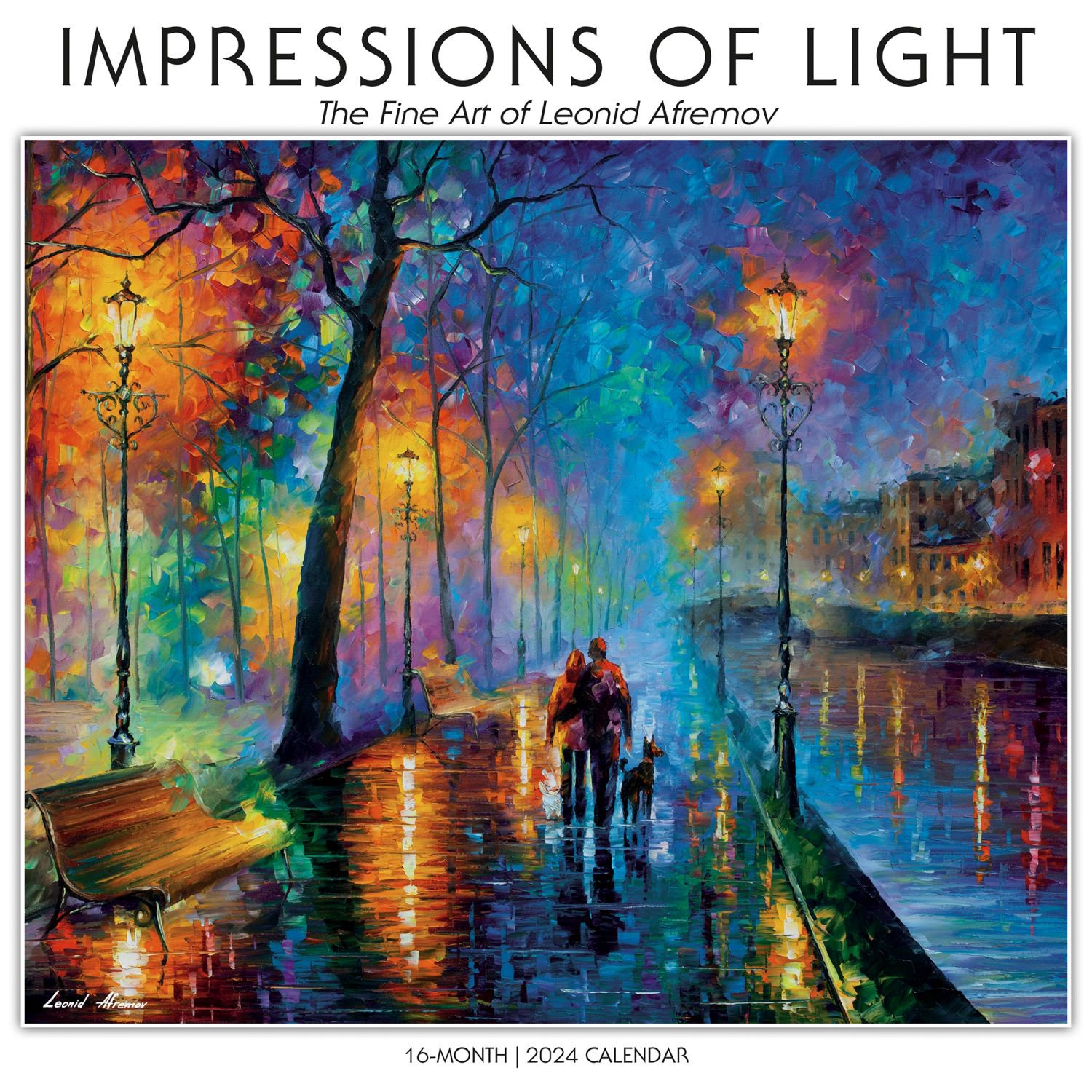 Impressions Of Light 2024 Wall Calendar