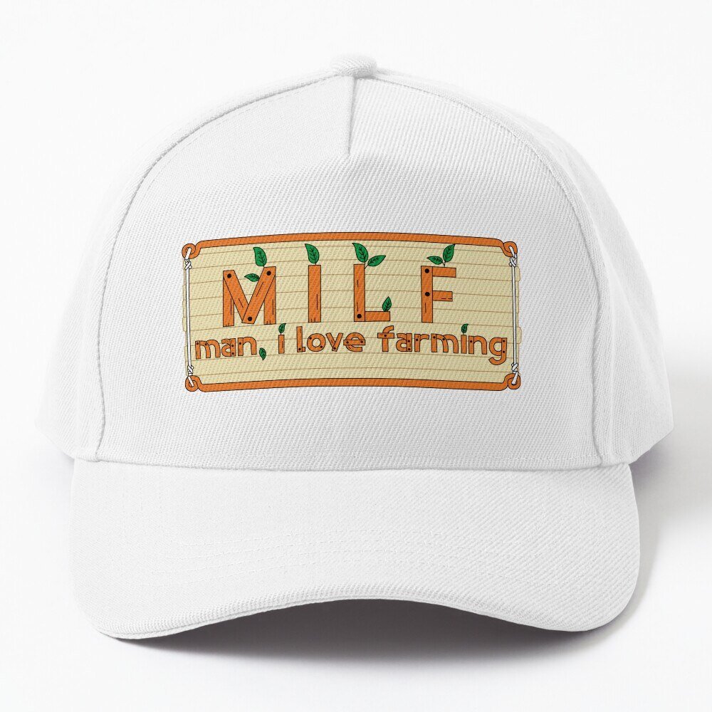 Stardew Valley Man I love Farming Baseball Cap Unisex Hat Casquette