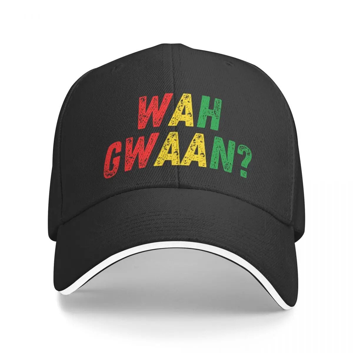 Wah Gwaan Jamaican Patois Slang For What's Up Reggae Rasta Colors