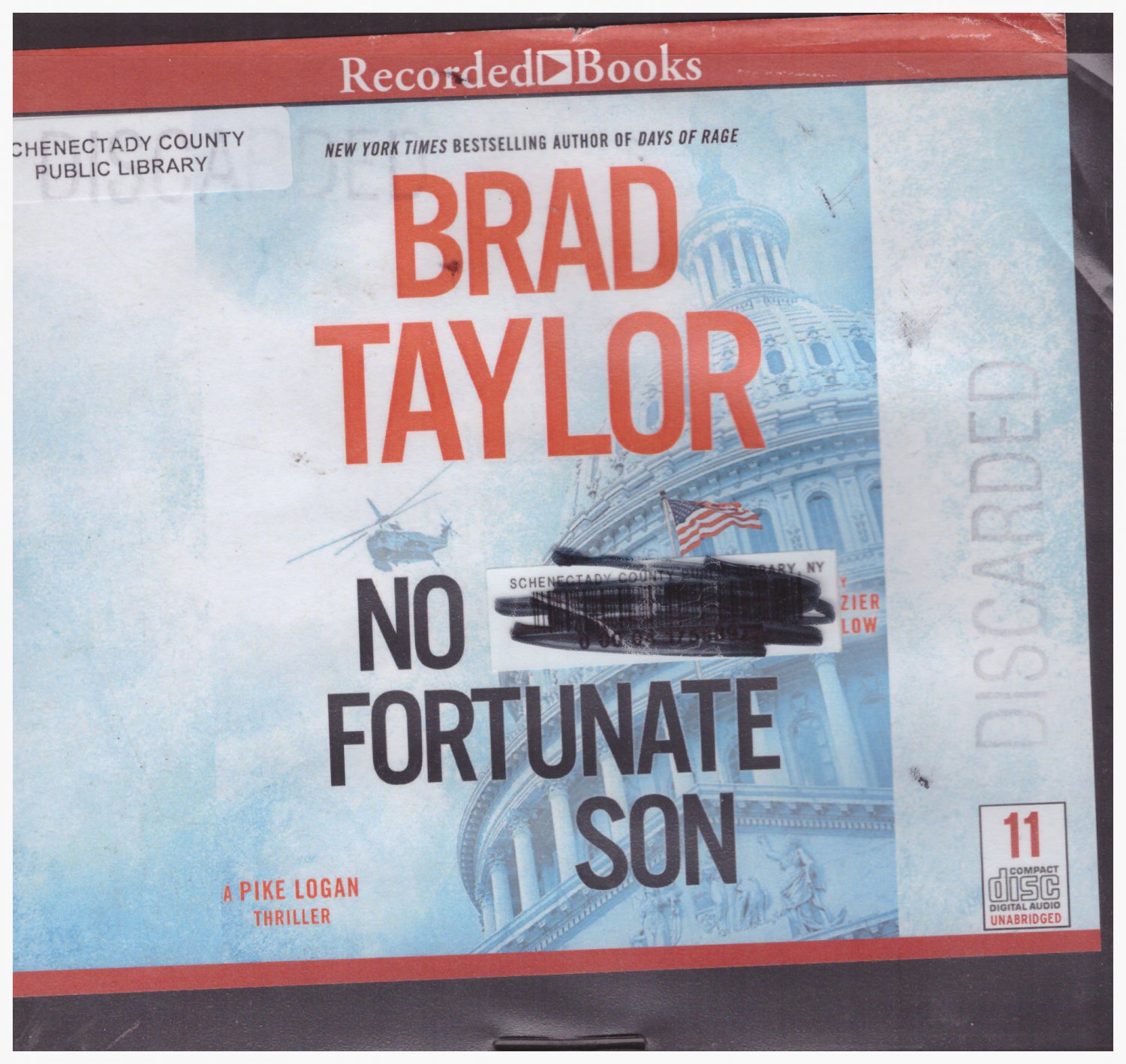 No Fortunate Son Audio Book Cds Brad Taylor