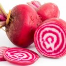 Candy Cane Striped Beet 100 Seeds (Chioggia) Bullseye Pink White Beets Fresh Garden