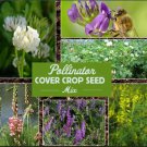 POLLINATOR COVER CROP Mix Ground Cover Wildflower Meadow Non-GMO 1200 Seeds