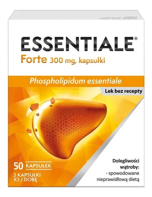 ESSENTIALE FORTE 50x capsules 300 mg Liver Support Regeneration