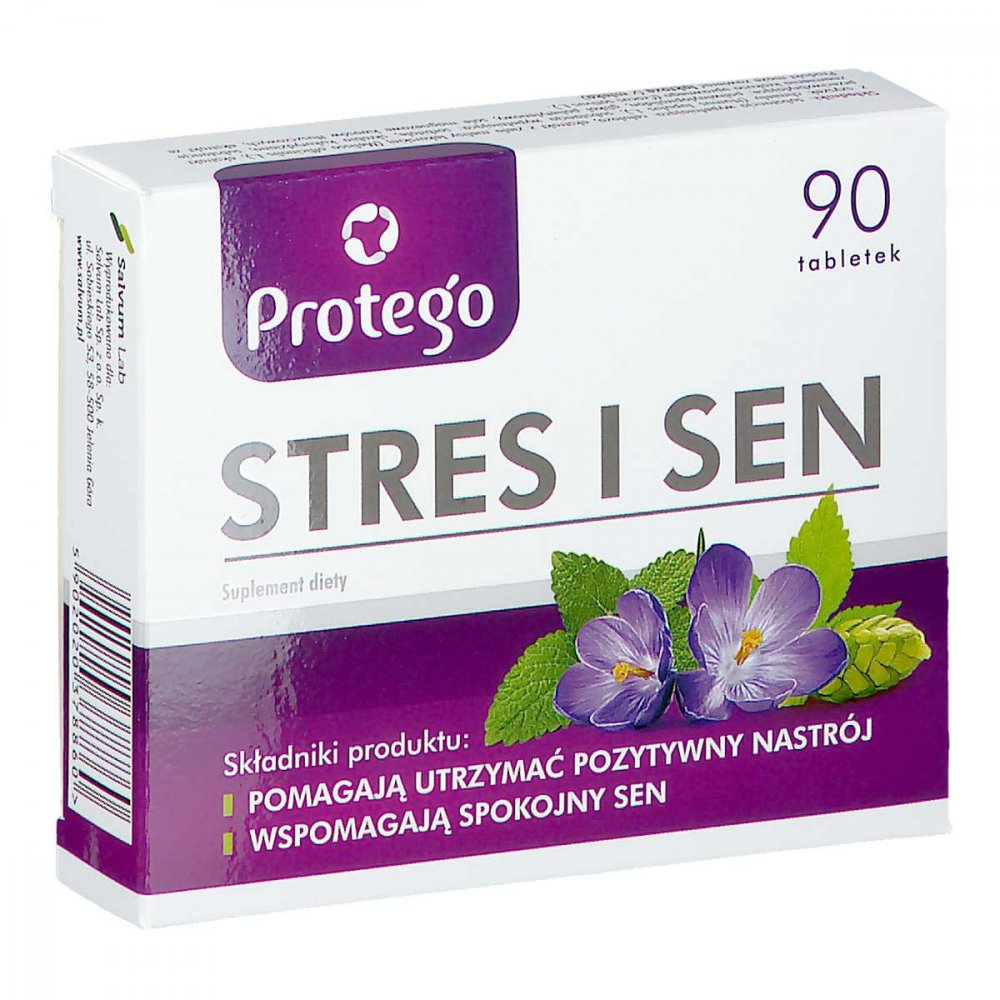 PROTEGO Stress and Sleep 90x tablets Stres i Sen