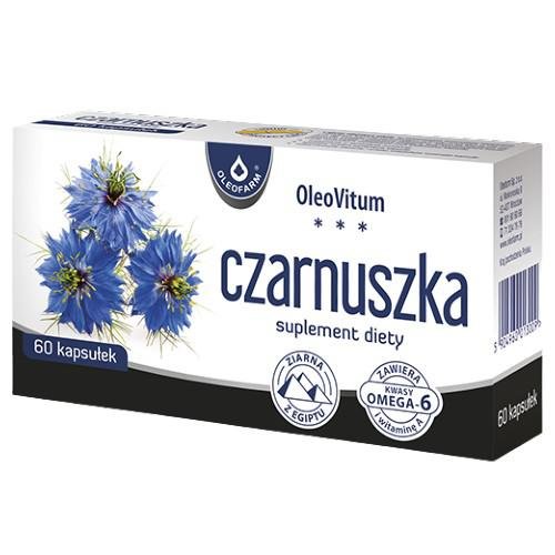 OLEOFARM Black Cumin 60x capsules with Omega-6,9 Czarnuszka