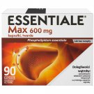 ESSENTIALE MAX 90x 600 mg tabs Liver Hepaslimin Hepatil Sylimarol Travisto Forte