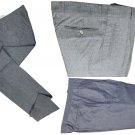 Men's Trousers Classics Light Grey Blue Summer 2 Pinces Sizes Small