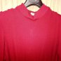 Dress Winter 90% Wool Red Cherry 44 Fabric Crêpe Length Midi