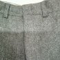 Men's Suit Winter Vest Ages 70 Flared Elephant Cinema Grey Tweed Pocket Patch