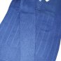 Men's Sweater Pure Wool Iws Neck Polo Winter Size M Tubular Ribs Blue Vintage