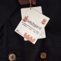 Trench Man Double-Breasted Black Raincoat Size 46(S) Vintage Early 70s