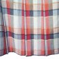 Skirt Summer Tartan Red Orange Rope Light Check Mix Linen 46 48 Ita Hiq