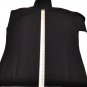 Twin Set Women Black Pure Wool Size L Jacket Stole Formal Tre Nani Made IN Italy