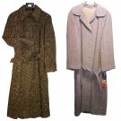 Women's Coat Wool 40-44 Hot Long Various Models Vintage Original Made IN Italy