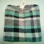 Sweater Pullover Man Wool Mohair Green Grey Check Checked Sweater Vintage
