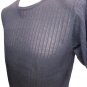Men's Sweater Unisex Crew-Neck short Sleeve Rib Cotton Blend Gran Sasso S/L