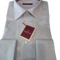 Men's Shirts 4 Seasons Solid Colour Wrists Double Rodrigo Blue Or Grey Pearl