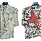 Blouses Woman plus Sizes 48 Pure Silk Made IN Italy Bottom Light Romy New