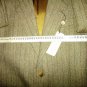 Suit Boy Tweed Size 44 Hazelnut Striped Winter Pure Wool 2 Buttons Sartorial