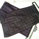 Men's Trousers Pure Wool Winter Tartan Various Sizes Classic Style New