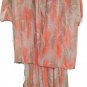 Women's Dress Summer 2 Pieces Light 42 46 Italy Shrug Fantasy Vintage
