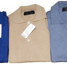 Jersey Polo Shirt Men's Long Sleeve Wool Winter Vintage Jersey Shaved New