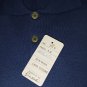 Jersey Polo Shirt Men's Long Sleeve Wool Winter Vintage Jersey Shaved New