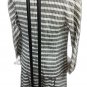 Woman set Pure Linen Summer Jacket Skirt Revolves Fit Comfortable Grey