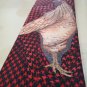 Tie Pure Silk handcrafted Rooster Effect 3D Made IN Italy 3 1/8in 2 Colours New