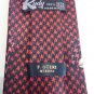Tie Pure Silk handcrafted Rooster Effect 3D Made IN Italy 3 1/8in 2 Colours New
